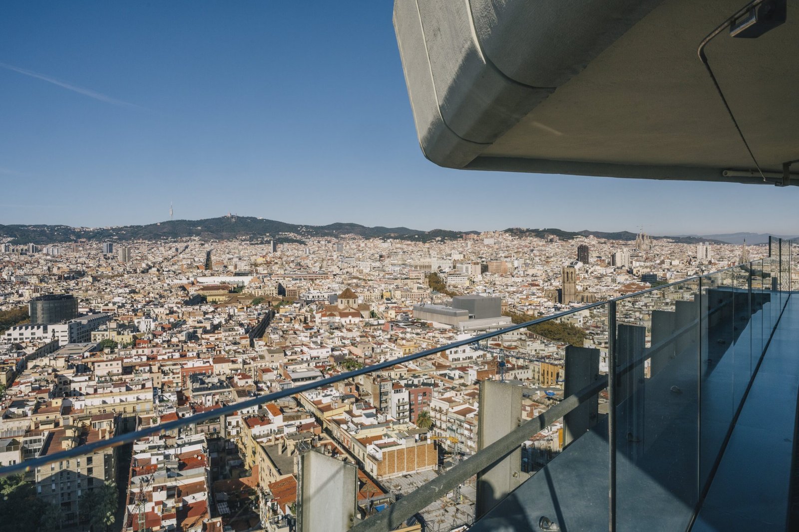 Vista aérea de Barcelona: la ciudad sensorizada del proyecto Sentilo